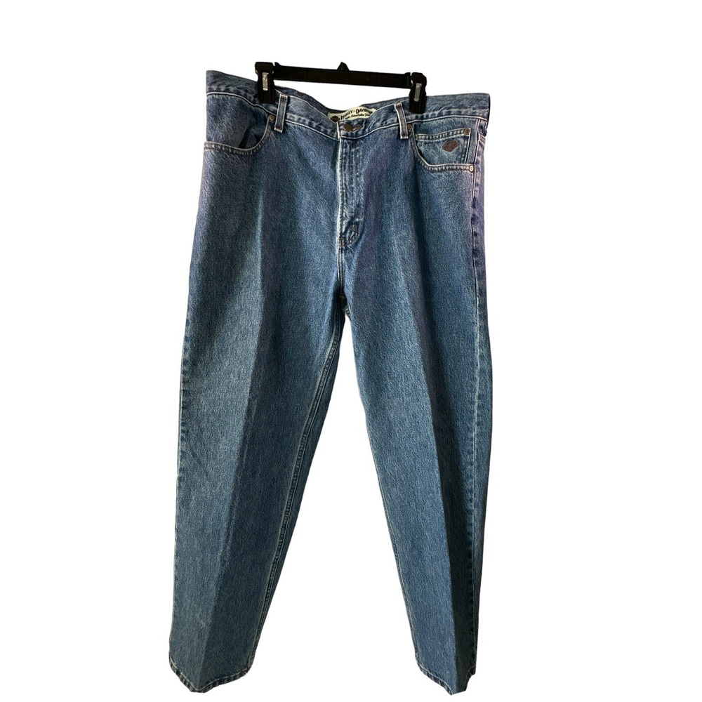 Harley-Davidson Men's Denim Jeans Size 40X32 100% Cotton RN103819
